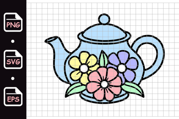 Blue Teapot Graphics: Fresh Illustrations for Brands