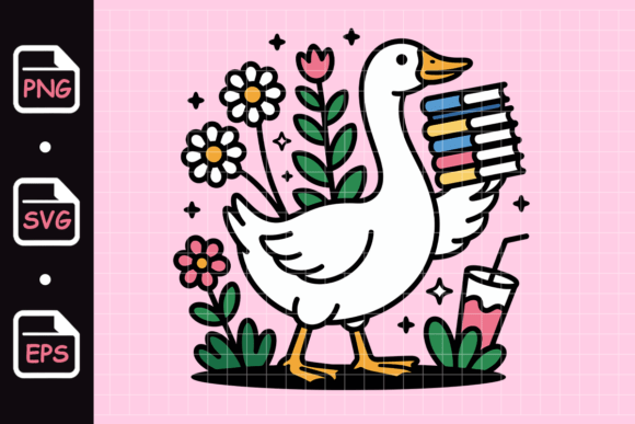 Cute Goose Graphics: Fresh Illustrations for Blogs