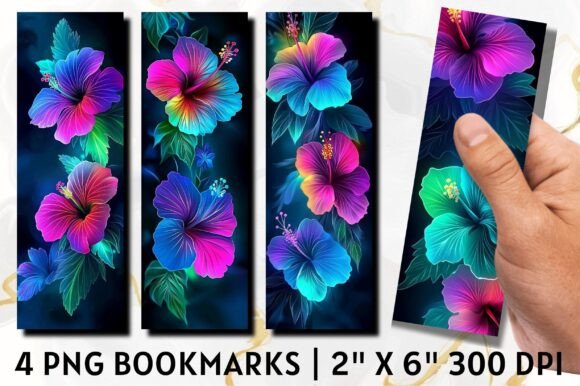 Neon Ethereal Flower Graphics & Illustrations Review