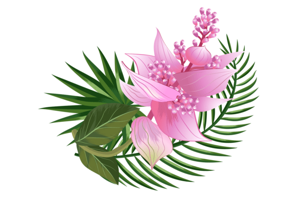 Summer Blossom: Realistic Graphics and Illustrations