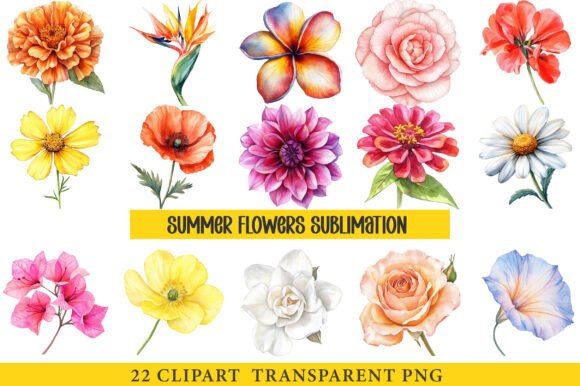 Summer Flowers Clipart: A Designer's Real-World Review